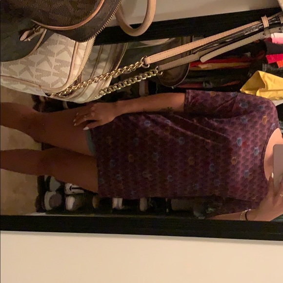 Purple pattern top - Picture 2 of 3